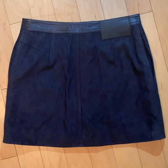 Rag & Bone Suede Skirt - Picture 5 of 6